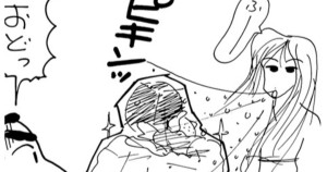 雪女としんちゃん