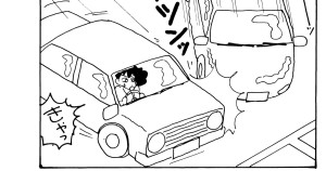 母ちゃんが事故ったゾ