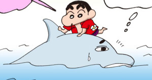 真夏のドルフィンキックだゾ