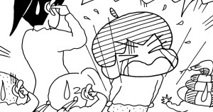 双子の喧嘩は激しいゾ