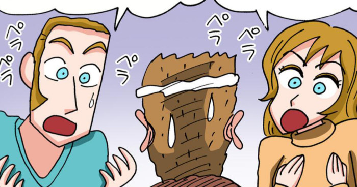 外国語で問い詰めるロベルトたち