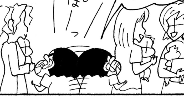 赤ちゃんモデルデビューだゾ 