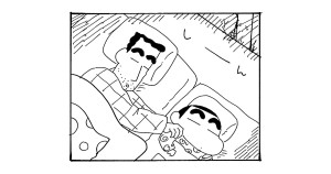 またずれ荘の夜だゾ