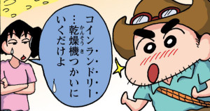 コインでランドリーだゾ