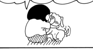 シロをつれてきちゃったゾ