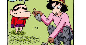 お庭で野菜を育てるゾ