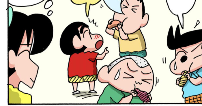 風船を膨らます園児たち