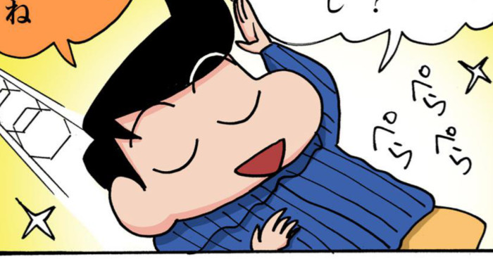 ほこらしげな風間くん