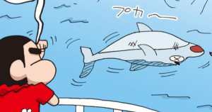 真夏のドルフィンキックだゾ