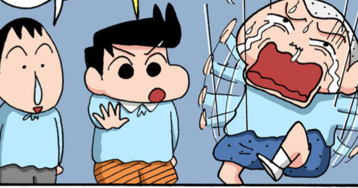 パニックになるマサオくん