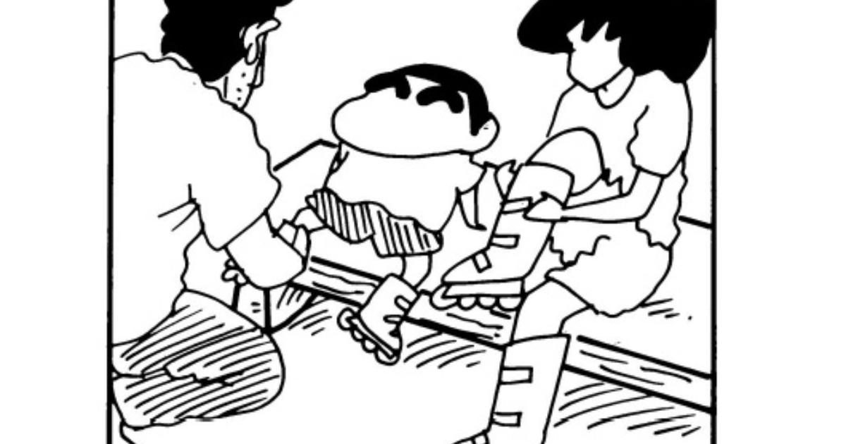 ローラー初すべりだゾ | クレヨンしんちゃん 399 2/6～2/13 無料