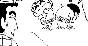 早起きしてラジオ体操だゾ