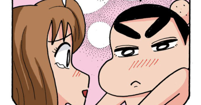 迫るしんちゃん