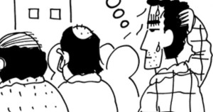 ぬけ毛に悩む父ちゃんだゾ